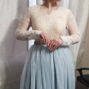 Bridal Ivory Bodysuit Wedding Top